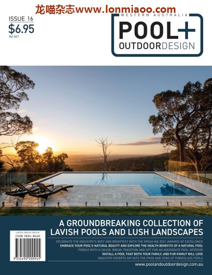 [澳大利亚版]Western Australia Pool + Outdoor Design 户外泳池设计PDF电子杂志 Issue  16